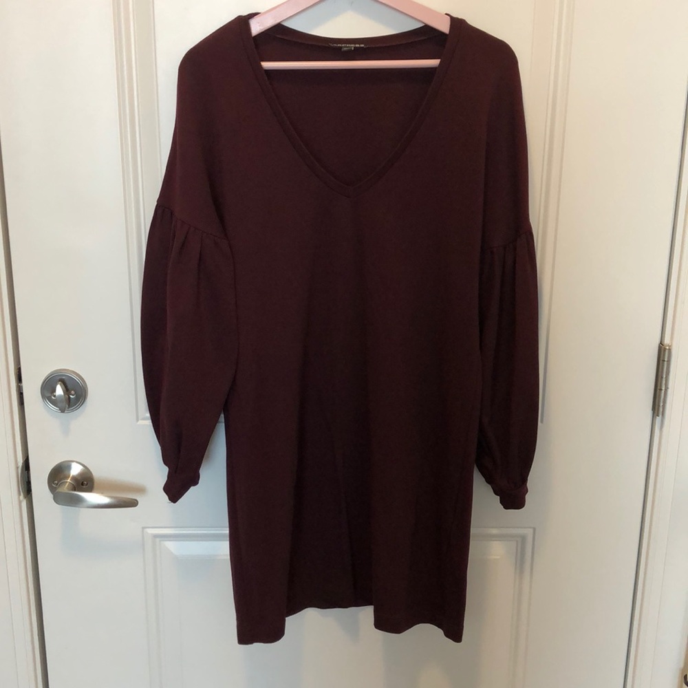 Cute maroon color dress from Express